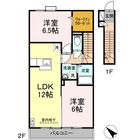 ガーデンホームズ神明の間取り