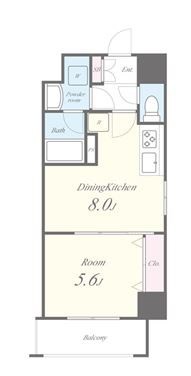 プレミアータ ルーチェの間取り
