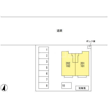 16/22 駐車場