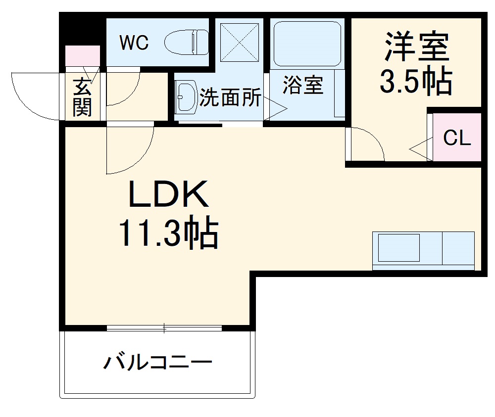 LECOCON大垣の間取り