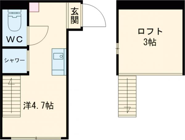 シャルムメゾン 阿佐谷の間取り