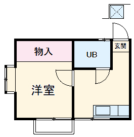 ハイツトリイの間取り