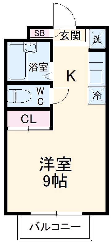 ベイルーム片瀬の間取り