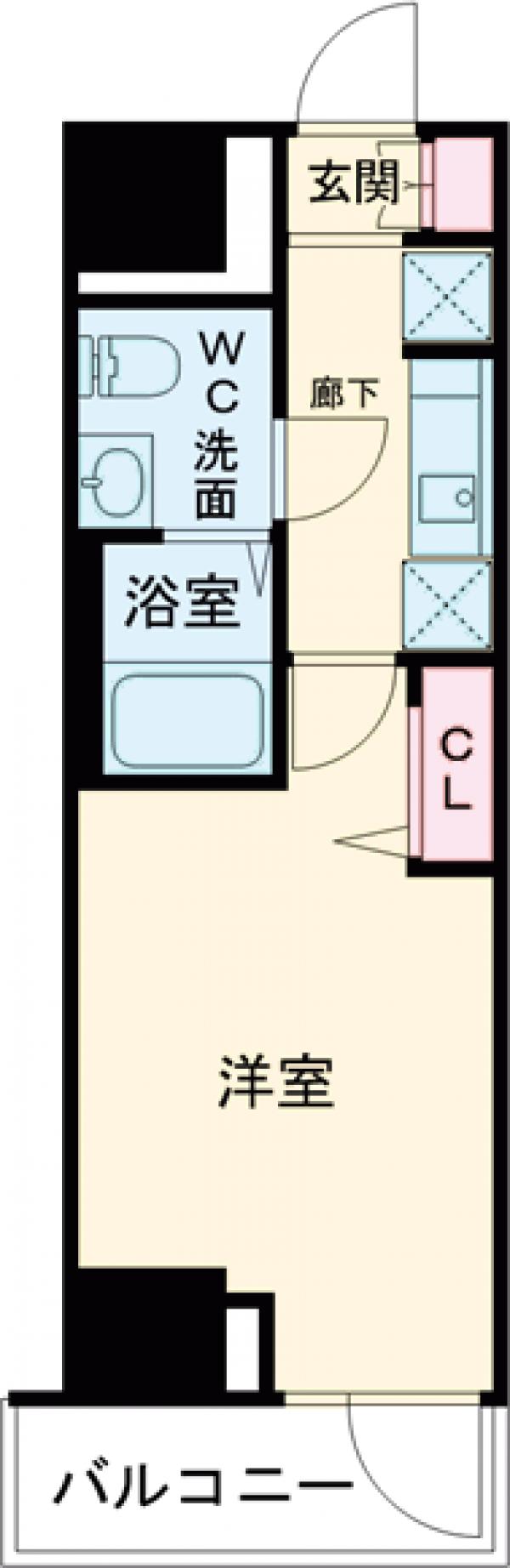 AZEST亀有SouthTowerの間取り
