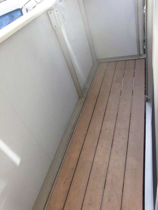 12/25 バルコニー