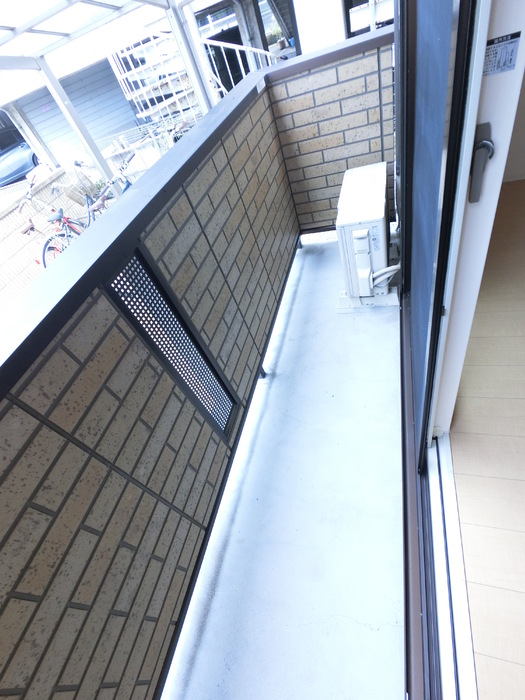 12/27 バルコニー