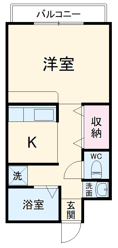 ニューウイングHASEBE B棟の間取り