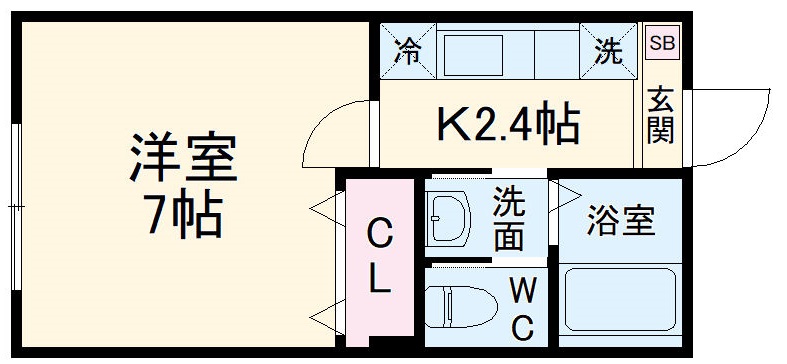 セレーナ八千代の間取り