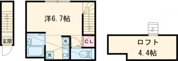 YUKIドミール新小岩の間取り