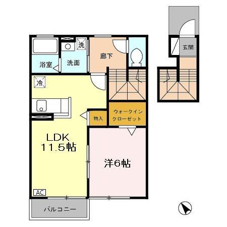 コンフォールダイワの間取り