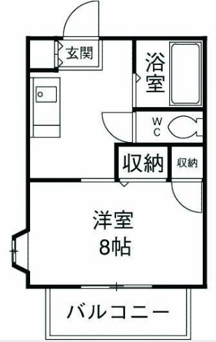 プレシオKの間取り