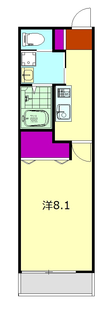 ルピナスの間取り