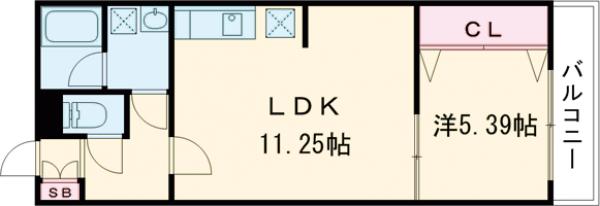 ホームズネオ桂の間取り