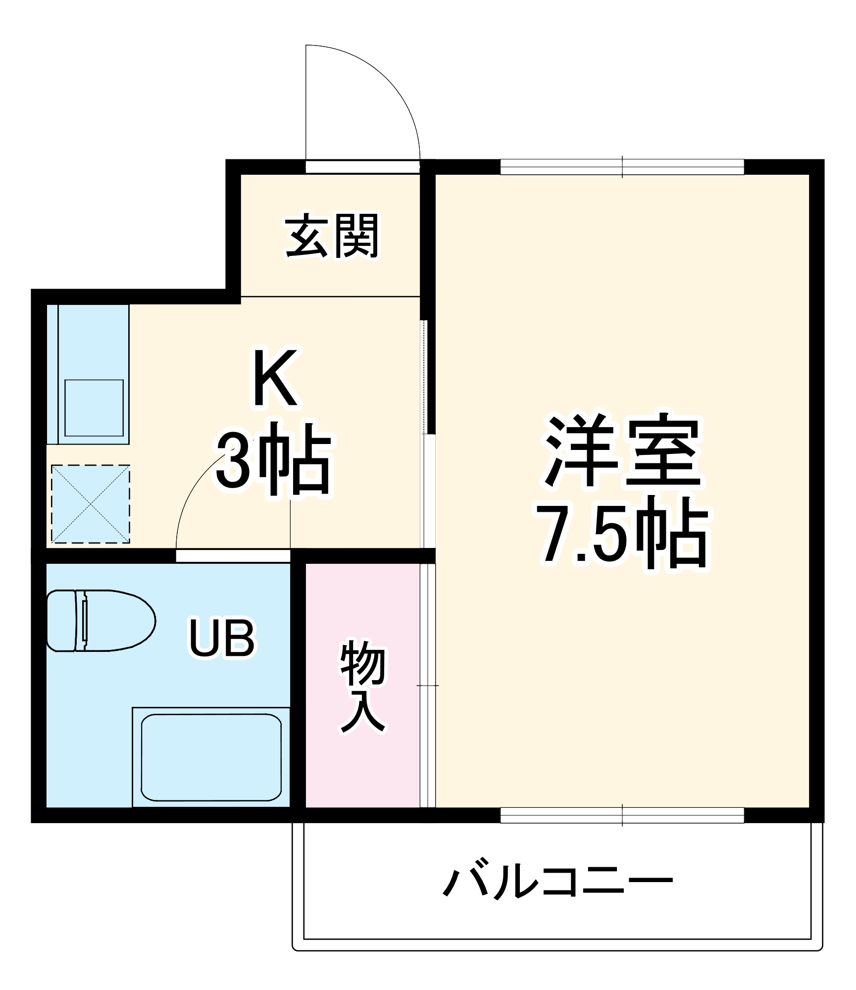 マウンテンⅢの間取り