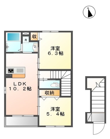 メゾン ドリームの間取り