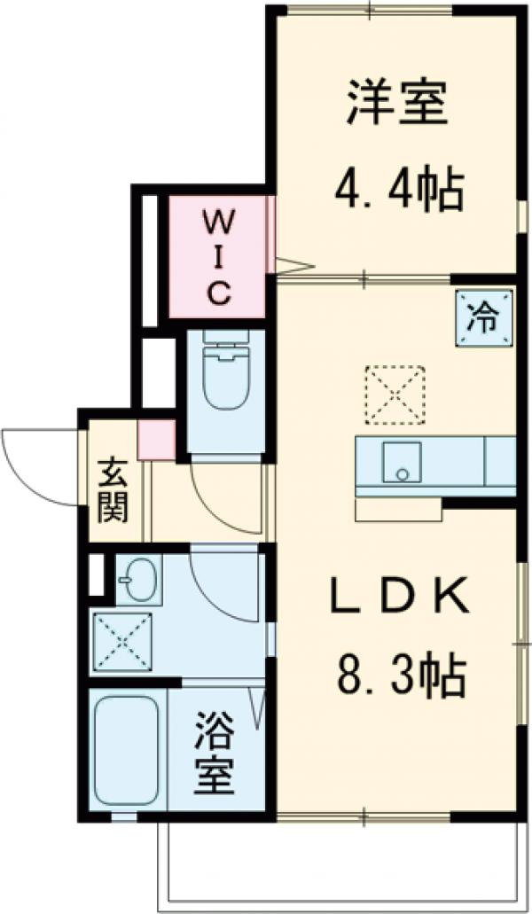 ハピネス新堀の間取り