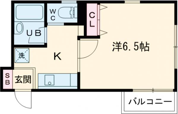パティオ四季の間取り