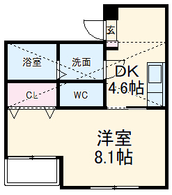 スプルースの間取り