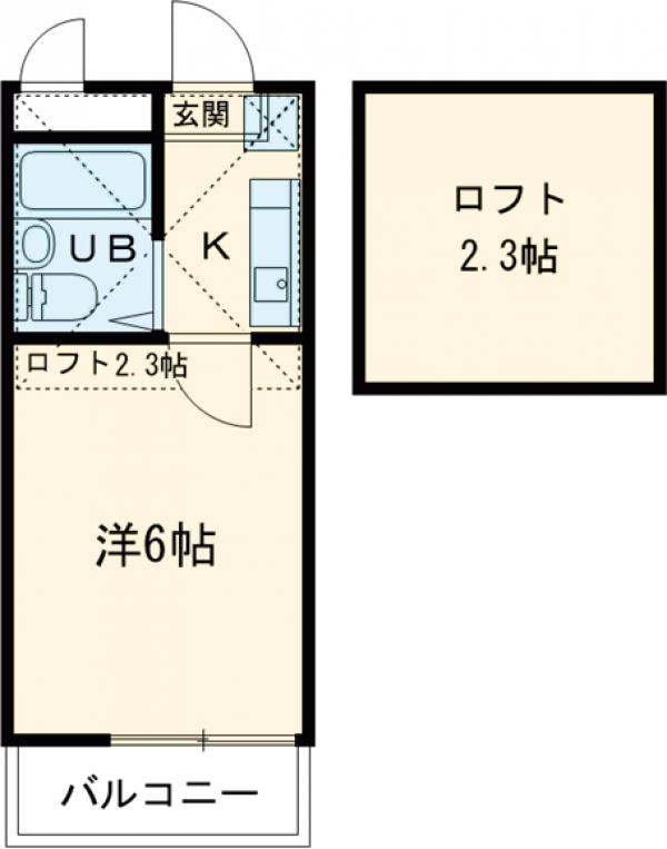 レジデンスATT立川の間取り