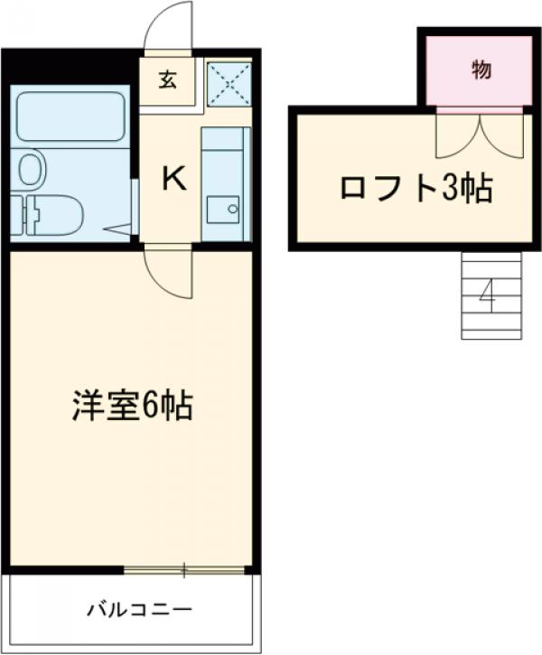 レジデンスATT立川の間取り