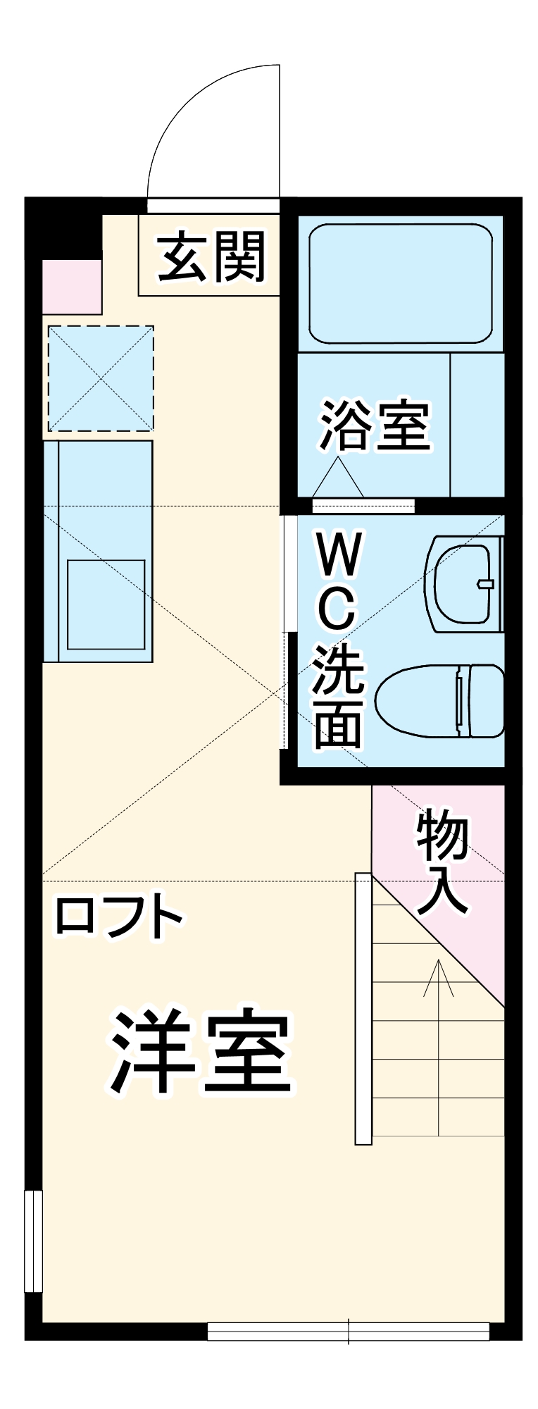モダンハウス大和の間取り