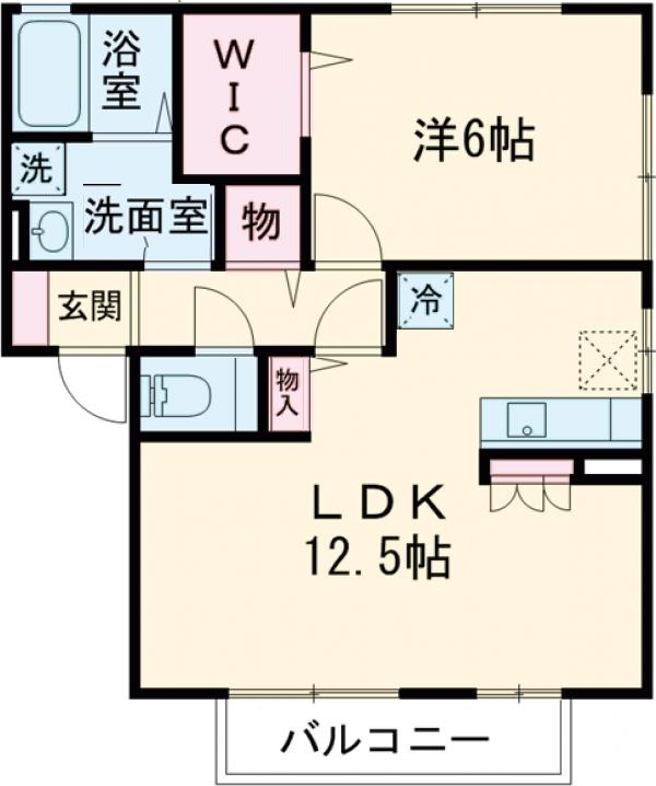カーサアルペジオの間取り
