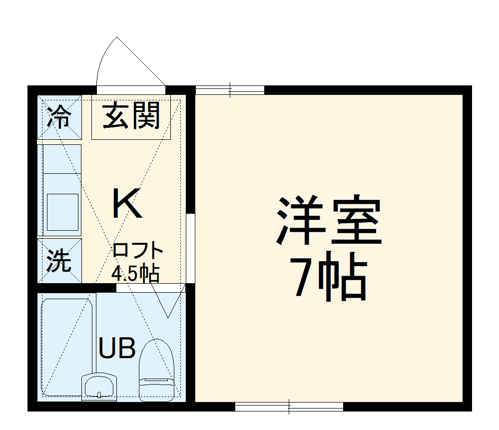 アゼリアガーデンズ生田の間取り