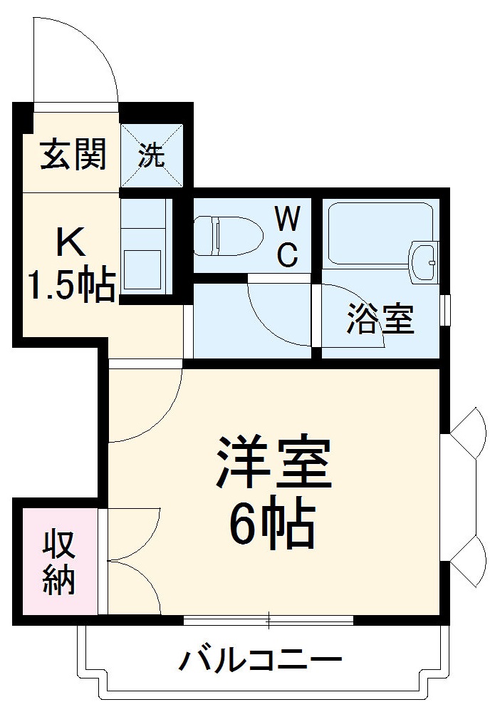 ロイヤルハイツ南林間の間取り