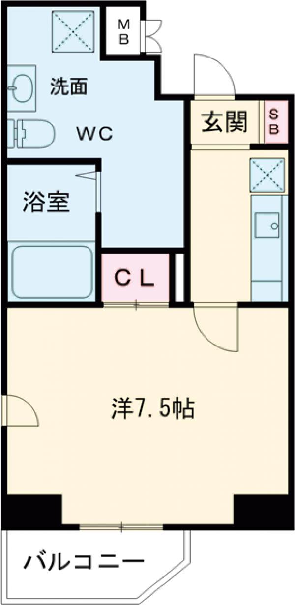 ミヤビヒルズ大山駅前の間取り