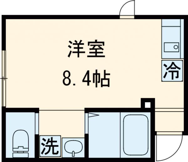フェリーチェ三軒茶屋の間取り