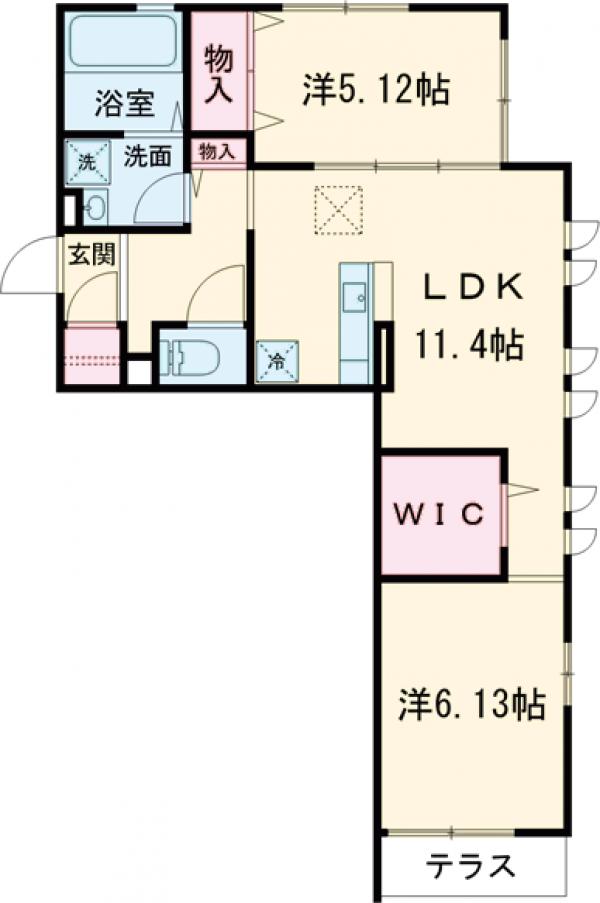 Amapola Annex(アマポーラ アネックス)の間取り