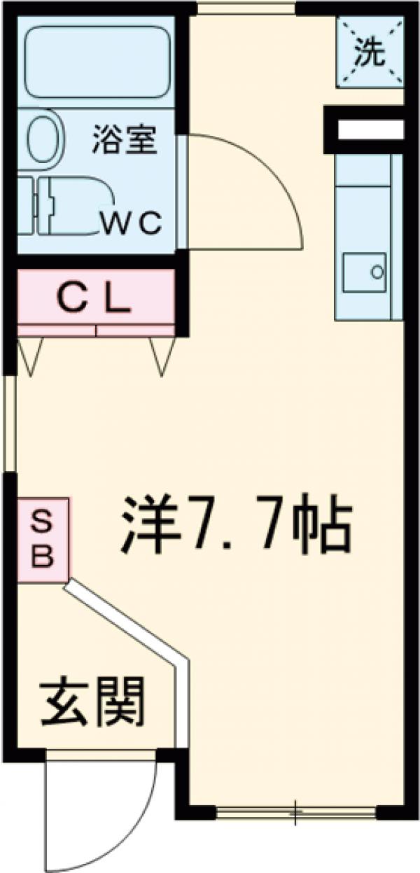 メゾンジュネスの間取り