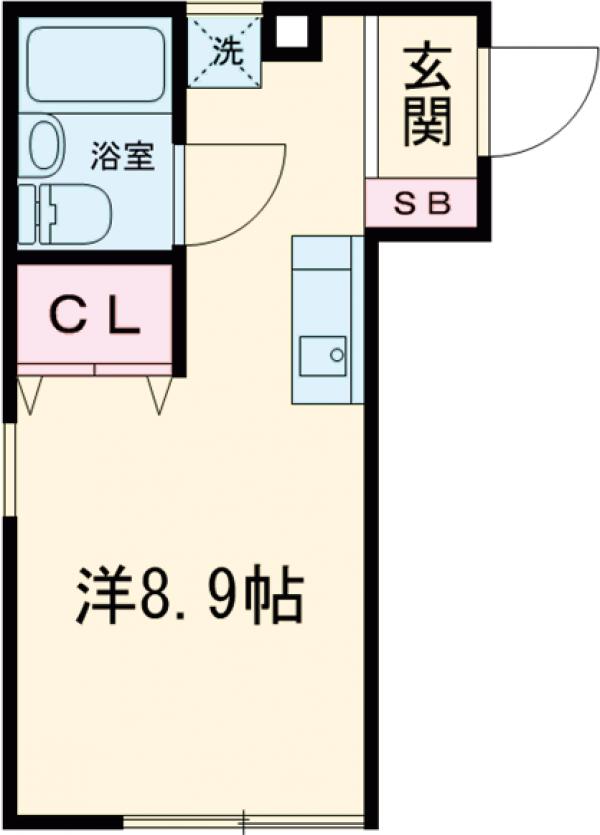 メゾンジュネスの間取り