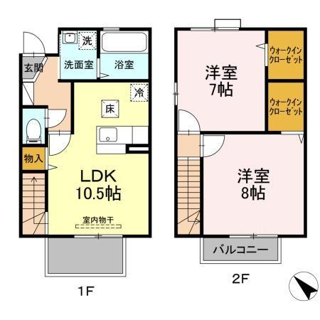 セカンド・ビラの間取り