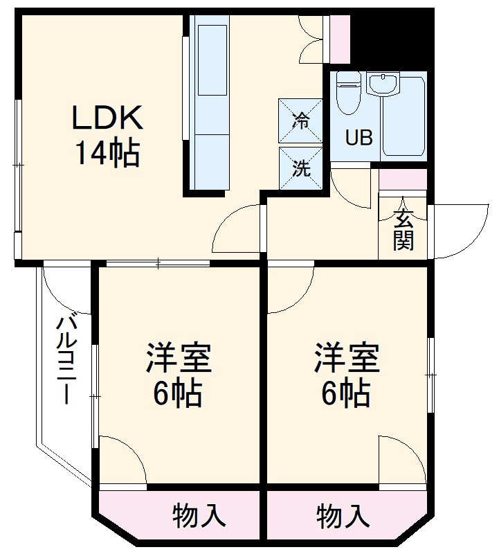 第12明智ビルの間取り