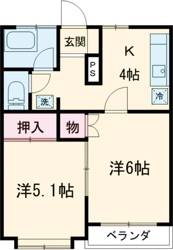 ベルマーレの間取り