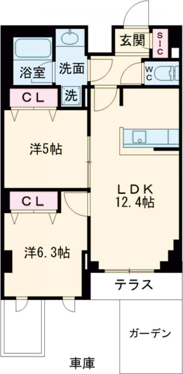 ロイジェント志村坂上の間取り