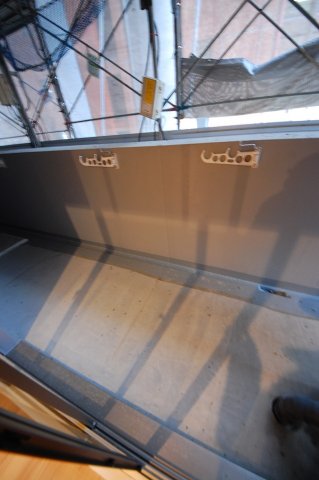 12/25 バルコニー