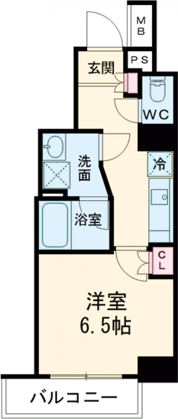 クオリタス東十条の間取り