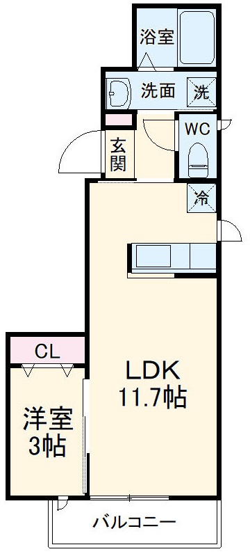 ラ メルベイユ中央林間の間取り