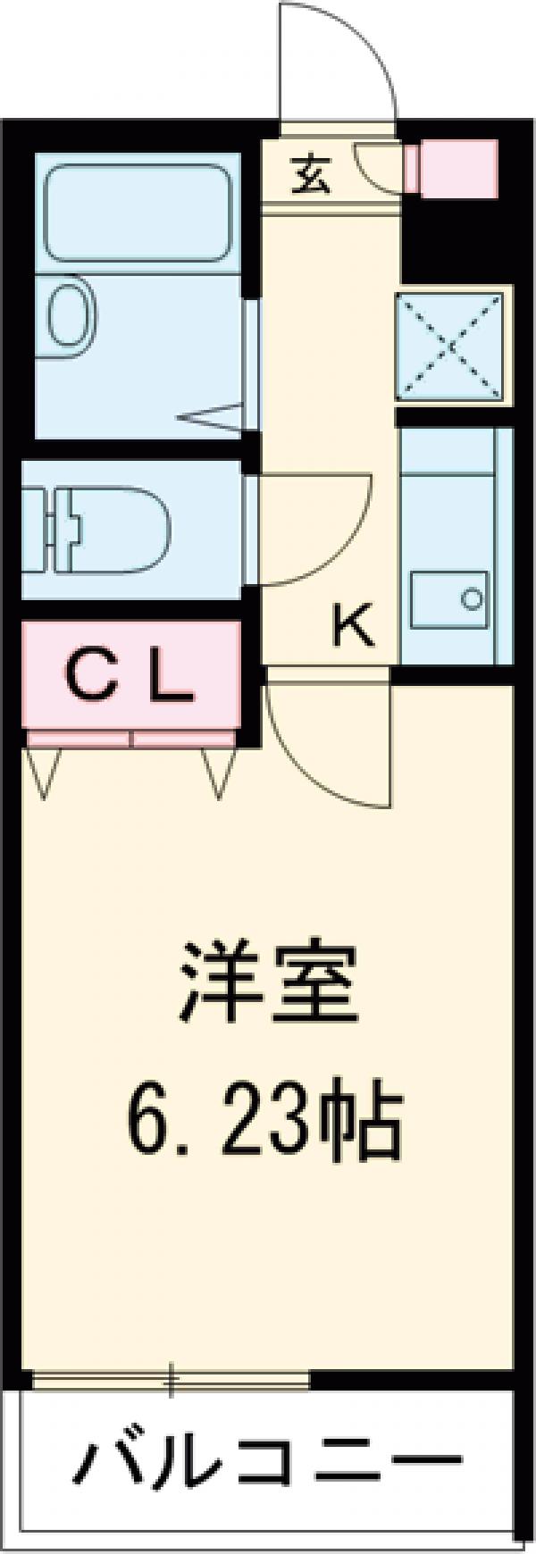 サンシャイン北小岩の間取り