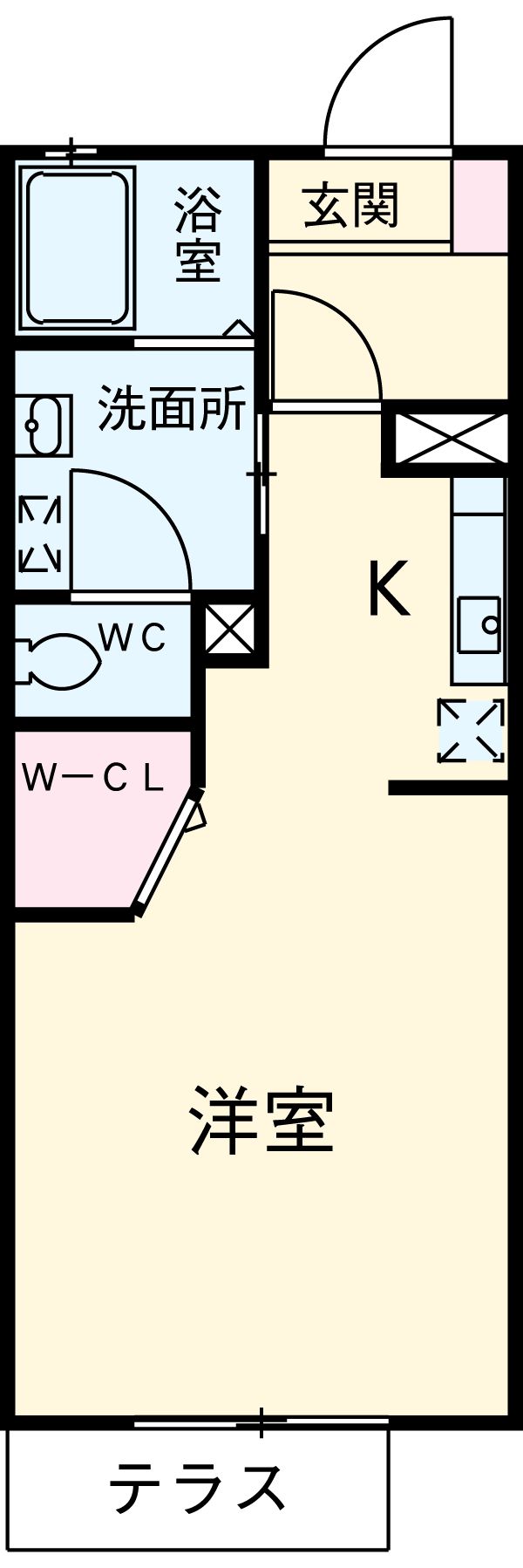 プリマ・クラッセの間取り