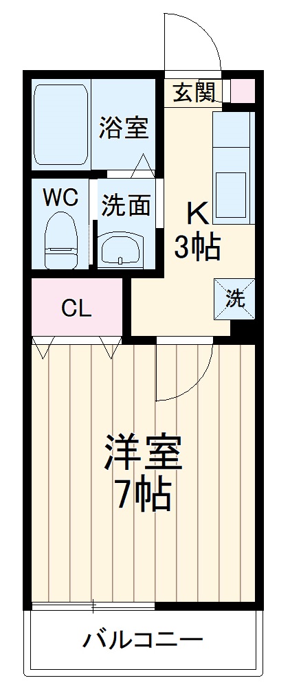 ピエ・デ・トロンシェの間取り