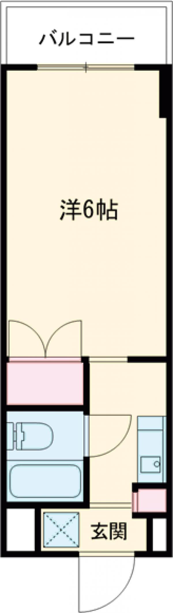 白樺マンションの間取り