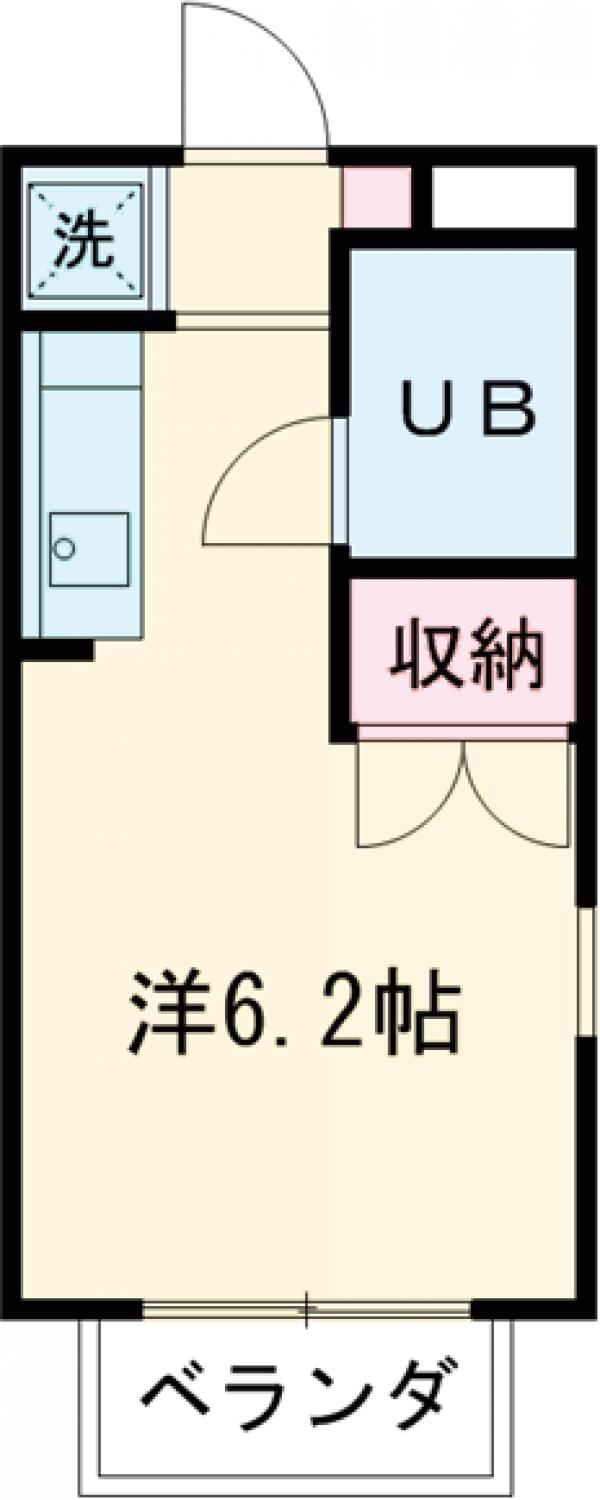 グロウス国立Ⅲの間取り