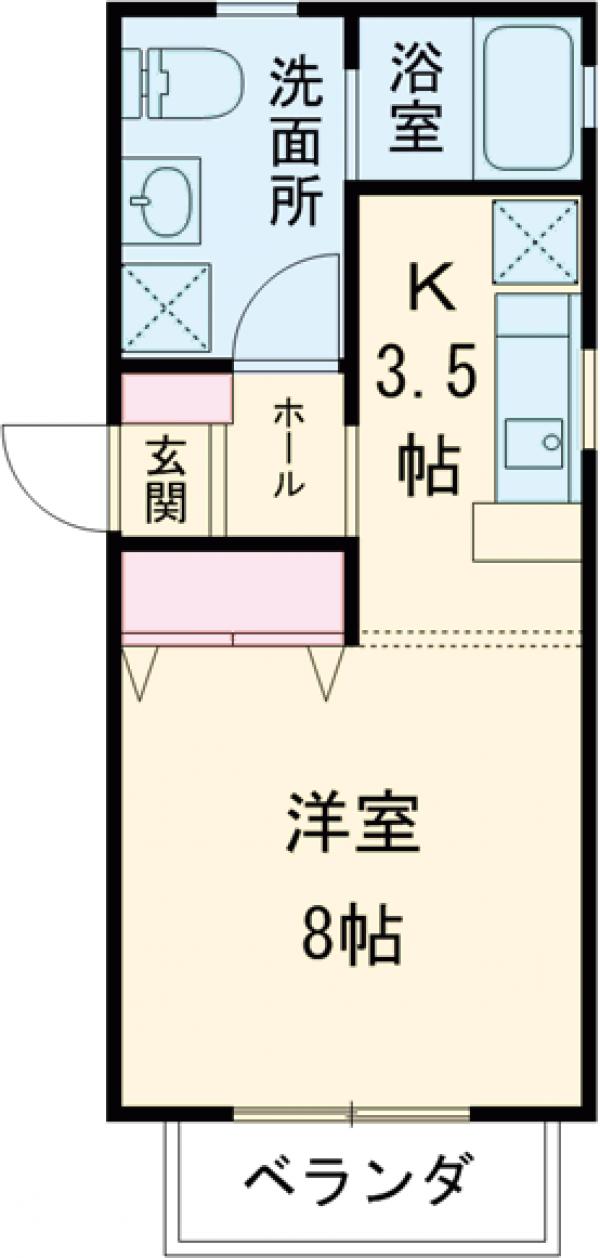 フェリーチェ万願寺の間取り
