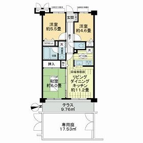 ライオンズマンション吉祥寺南の間取り