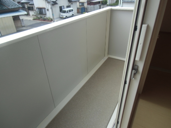 12/24 バルコニー