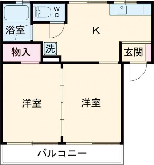 サングリーンハイツの間取り