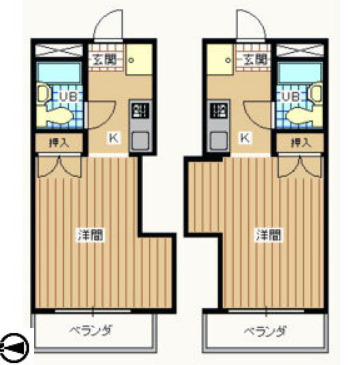 ヘリテイジの間取り
